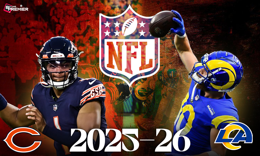 This poster represents the upcoming NFL Divisional Round for the 2025-26 season.