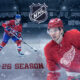 Image shows the Canadiens vs Red Wings facing off for the upcoming NHL 2025-26 games.