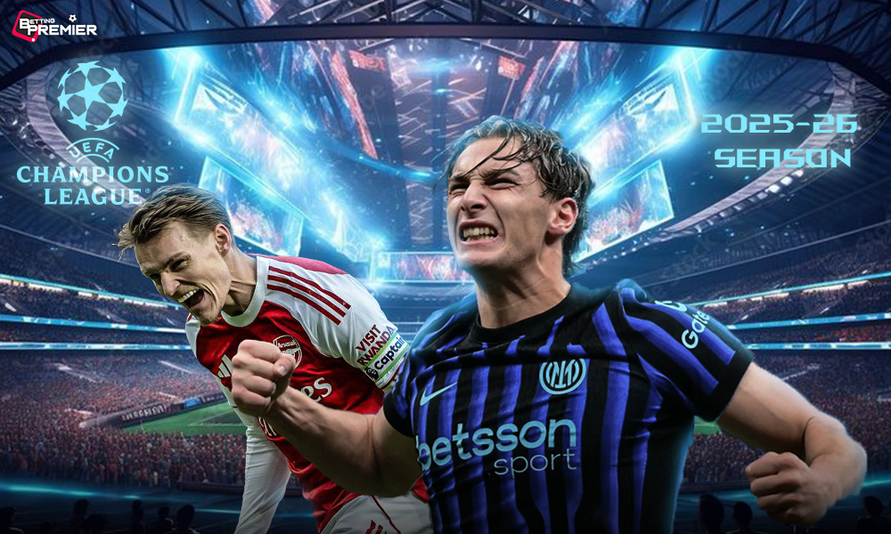 This poster represents the upcoming UEFA Champions League Matchday 7.