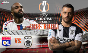 This poster represents the upcoming UEFA Europa League Matchday 8 games.