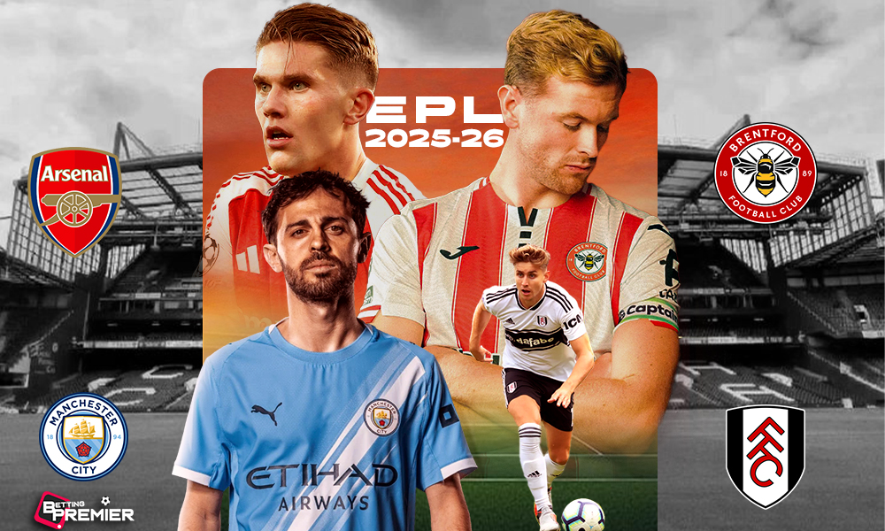 This image denotes the EPL 2025-26 season with elite top-tier clubs' face-to-face combat in the football world.