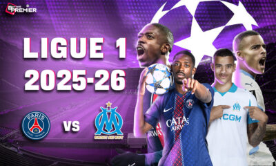 This image depicts an excellent Ligue 1 flow featuring top-tier clubs' head-to-heads, one of the most popular football competitions.