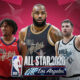This picture depicts the 2026 NBA All-Star Game, featuring two conference clashes.