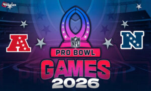 This image shows both the NFC and AFC to represent the upcoming NFL Pro Bowl Games.