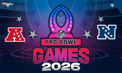 This image shows both the NFC and AFC to represent the upcoming NFL Pro Bowl Games.