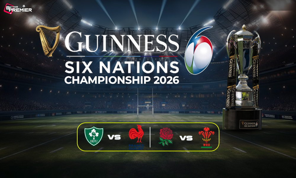 This picture shows a new season starting in the Six Nations Championship, a rugby tournament, with excited fans.