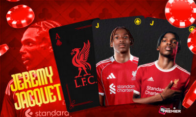 Image shows Jérémy Jacquet's transfer to Liverpool for the 2026-27 Season