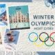 This poster shows the Winter Olympics Host cities.