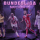 This poster shows teams representing the upcoming Bundesliga Matchday 25.