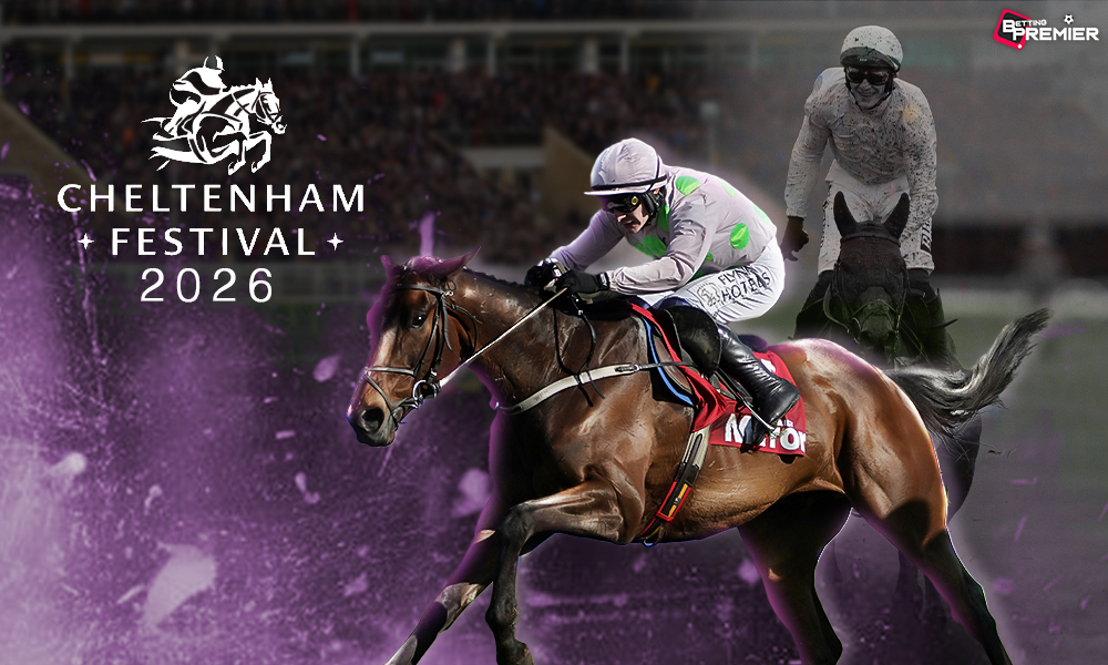 This image denotes a horse racing world featuring a Cheltenham Festival 2026 with top-tier horses participating to claim a victory.