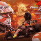 This poster features the 2026 F1 Chinese Grand Prix, with a top driver clash on the track.