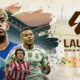 This poster shows football teams to represent the upcoming La Liga Matchday 27.
