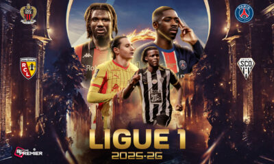 The poster indicates that the top-flight Ligue 1 club clashes will advance to the next round.