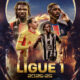 The poster indicates that the top-flight Ligue 1 club clashes will advance to the next round.