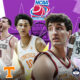 This poster shows teams representing the upcoming NCAA Men's Basketball Sweet 16.