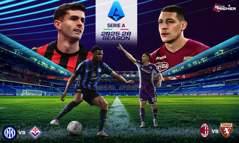 This poster delivers the clash for the title from the top standings team in Serie A Matchday 30.