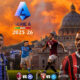 The images depict the 2025-26 Serie A season, featuring top-flight clubs meeting.
