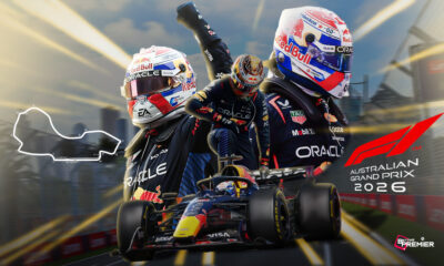 This picture depicts the new Formula One competition, the 2026 Australian Grand Prix, and excited fans.