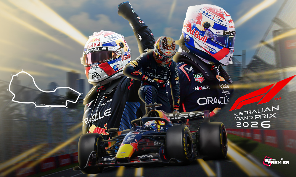 This picture depicts the new Formula One competition, the 2026 Australian Grand Prix, and excited fans.