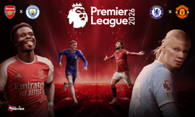 This poster shows teams representing the upcoming Premier League Matchday 33 clashes