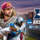 This poster shows the upcoming NCAA College Baseball games.