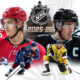 This image depicts the NHL 2025-26 season, featuring team tussles and spectacular performances in ice hockey.