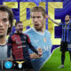 This image denotes a Serie A feature between top-tier clubs’ encounters in the football competition.