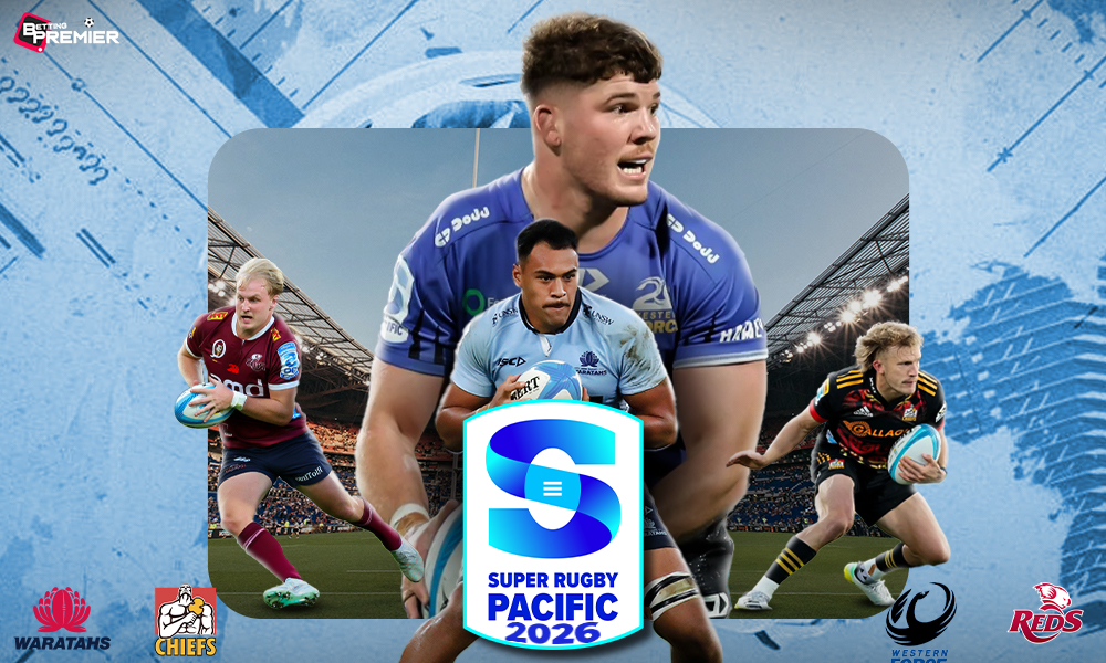 The image depicts a Super Rugby Pacific season, featuring matches between top rugby union teams.