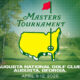 This image depicts the 2026 Masters Tournament, featuring elite golfers' performances on the course.