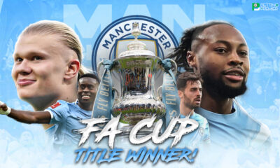 Manchester City lift the FA Cup after a ruthless Wembley display packed with drama, passion, and glory.