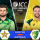 The poster will showcase the Pak vs Aus clash in the ICC ODI three-match series.