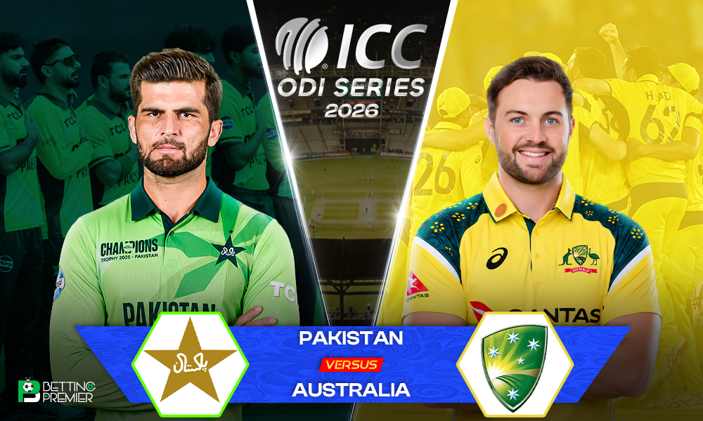 The poster will showcase the Pak vs Aus clash in the ICC ODI three-match series.