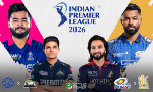 The poster will showcase the weekend thrillers from legendary teams’ matches in IPL 2026.