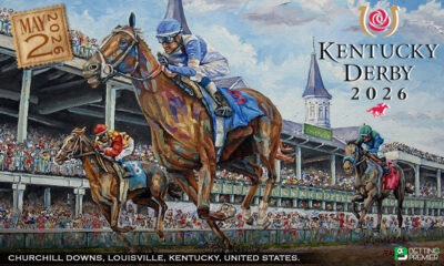 This image denotes that the Kentucky Derby 2026 will feature elite horses competing on the track.