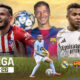 This poster shows La Liga players representing the upcoming La Liga Matchday 35.