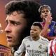 This poster shows La Liga teams to represent upcoming matchups.