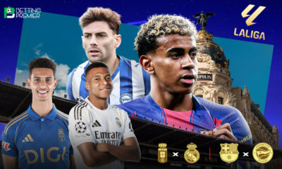 This poster shows teams representing the upcoming La Liga Week 36.