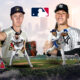This poster shows MLB teams to represent the upcoming matchups.