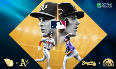 This poster shows MLB teams to represent the upcoming matchups.