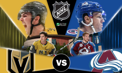 This poster shows NHL teams to represent the upcoming matchups.