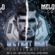 This image denotes a UFC Fight Night feature between Allen vs. Costa for the featherweight title in the octagon.