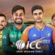This poster shows ICC teams to represent upcoming matchups.