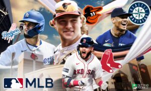 The poster delivers that the top teams are clashing this Sunday in the MLB regular season.