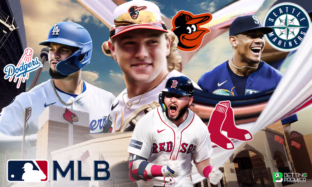 The poster delivers that the top teams are clashing this Sunday in the MLB regular season.
