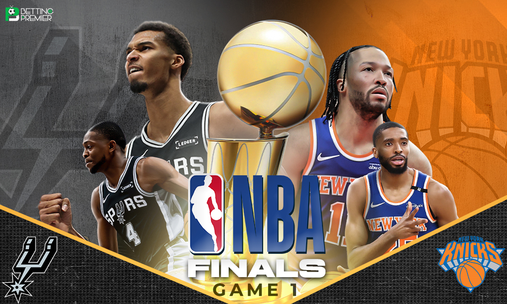 This poster shows NBA teams to represent upcoming matchups.