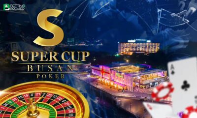 This poster represents the poker tournament, Poker Super Cup 6 Busan 2026.
