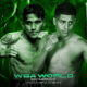 This poster shows boxers representing the upcoming Antonio Vargas vs Jesse Rodriguez title fight.