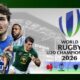 This poster shows teams representing the upcoming World Rugby U-20 Championship.