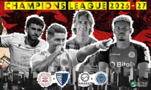 This poster denotes that the UEFA Champions League 2026-27 features clashes between teams on the international stage.