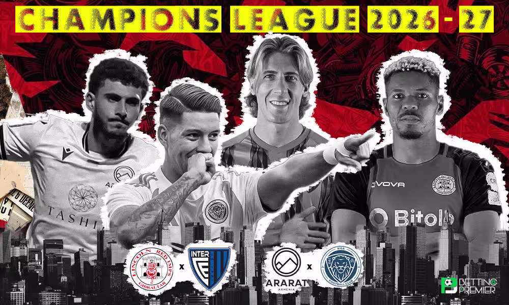 This poster denotes that the UEFA Champions League 2026-27 features clashes between teams on the international stage.